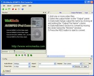 WinXMedia AVI/MPEG iPod Converter screenshot